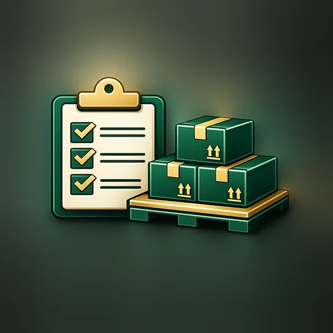 Icono de control e información verificable