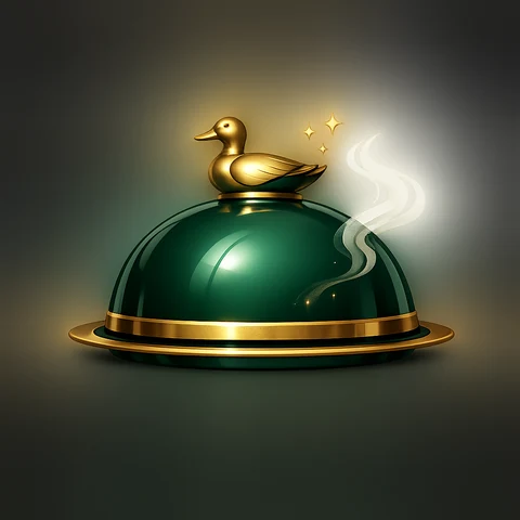 Icono de selección de producto gourmet